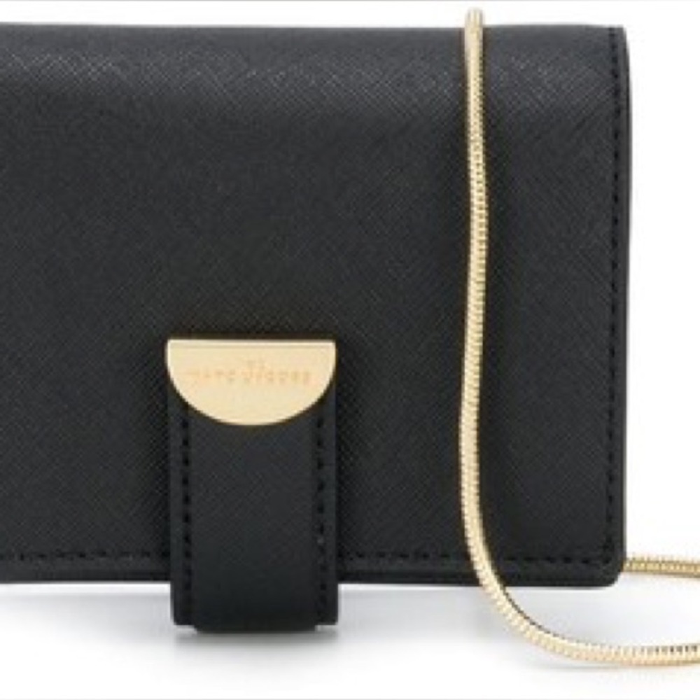 MARC JACOBS Half Moon Small Leather French Wallet - Picture 2 of 8